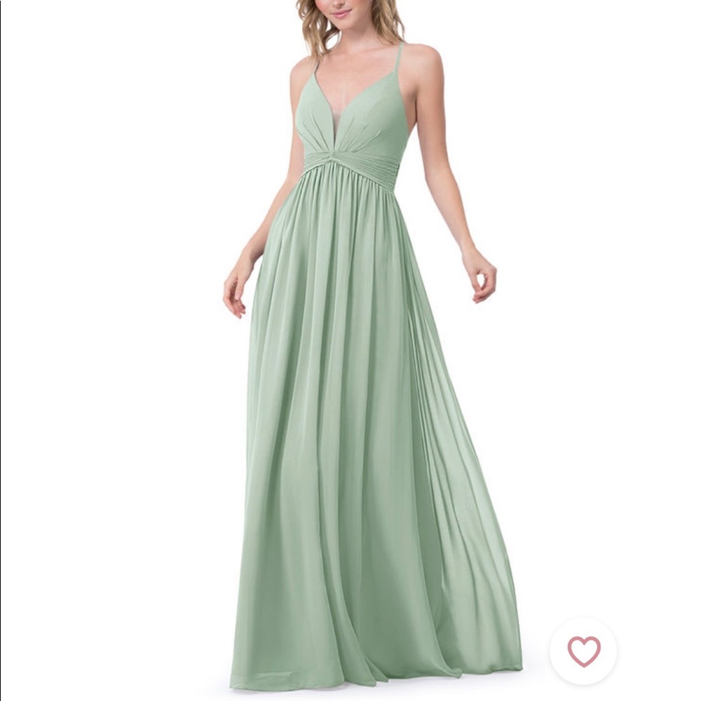 Azazie Asria Bridesmaid Dress NWT (Agave)